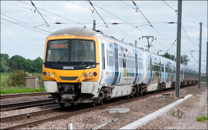 First capital Connect 365519 on an up train to London Kings Cross station also on the 12th of June 2010 at Abbots Ripton