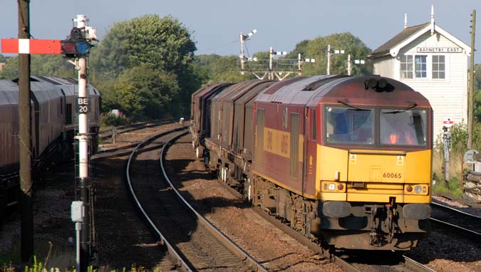  EWS 60065 at Barnetby station