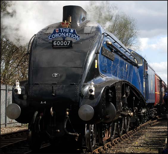 A4 60007 at Barrow Hill in 2009