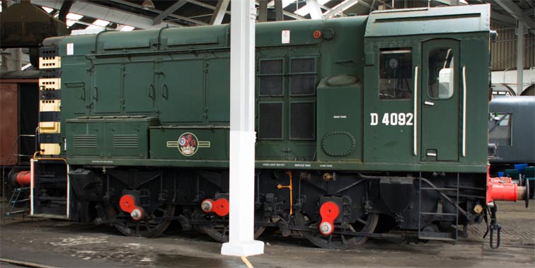 D 4092 at Barrow Hill  D 4092 at Barrow Hill