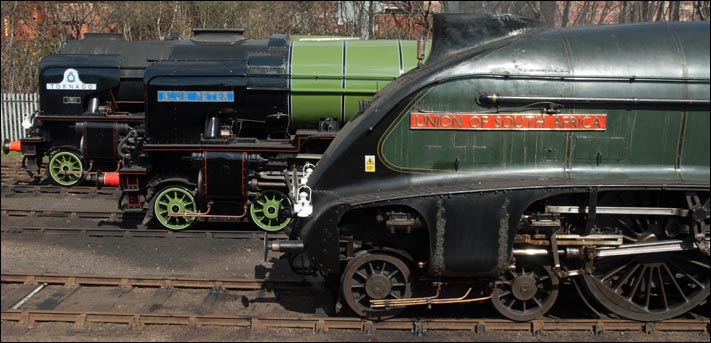 Tornado and Blue Peter and Union of South Africa 