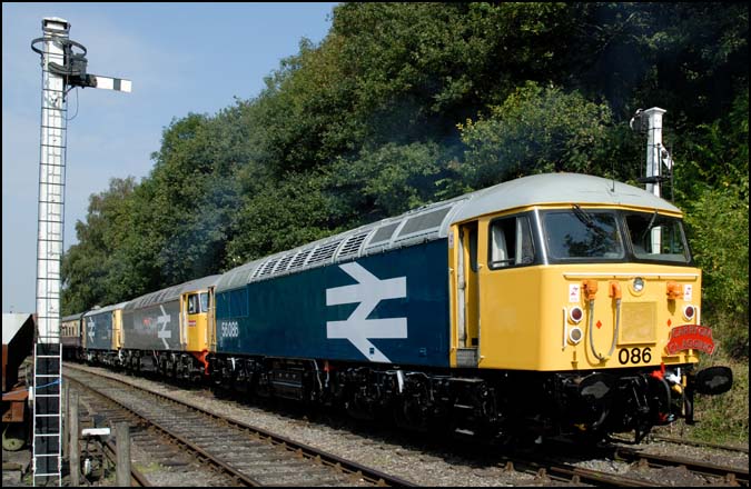 Two class 56s and a class 73 