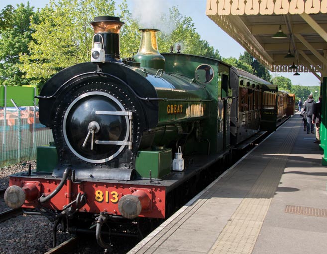 Great Western Railway 0-6-0ST no 813 