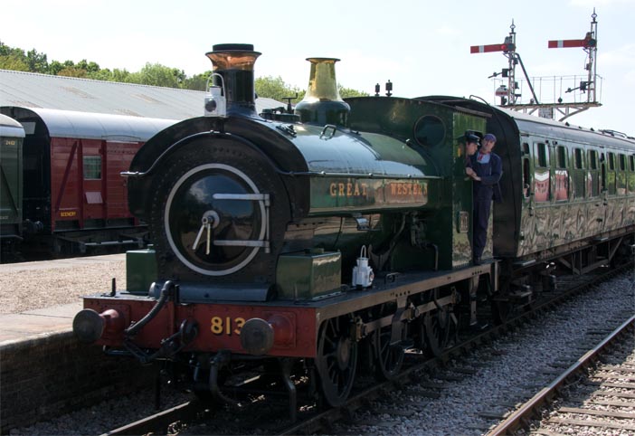 Great Western Railway 0-6-0ST no 813 