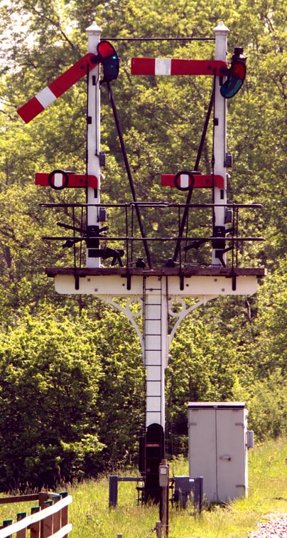 Signal at Sheffield Park  in 2018