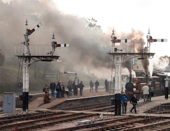 Two fine signals at Horsted Keynes 