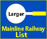 Large full page list on Mainline Railways