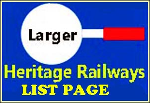 Full page of links to my Heritage Railways pages