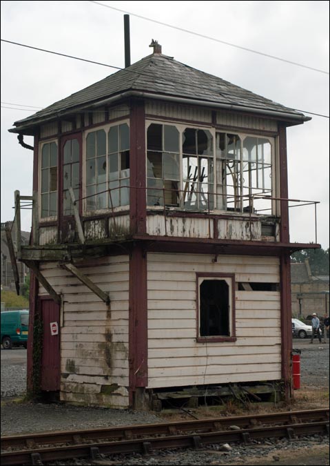 signal box is on the site of SteamTown Carnforth named Selside signal box is on the site of Steam Town Carnforth named Selside