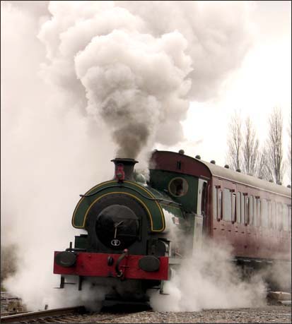 lots of steam at the Chasewater Railway in 2007