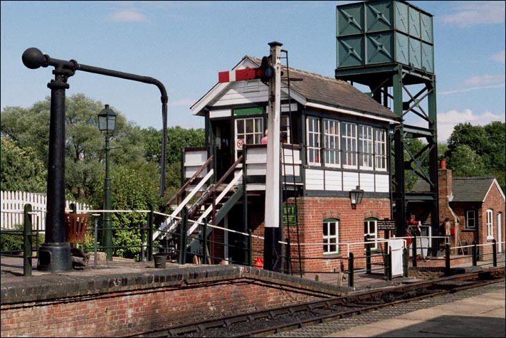 Castle Hedingham signal box  Castle Hedingham signal box