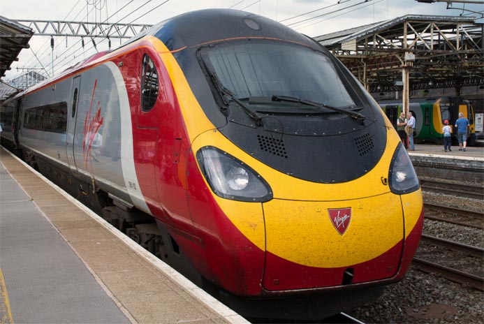 Virgin Trains class 390 152 
