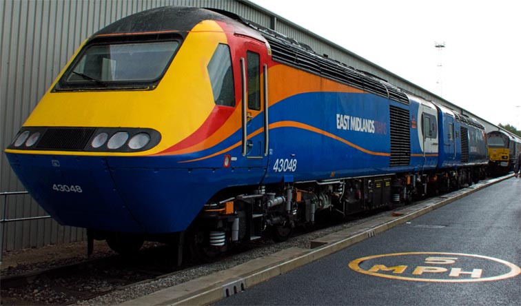 East Midlands HST power car 43048 