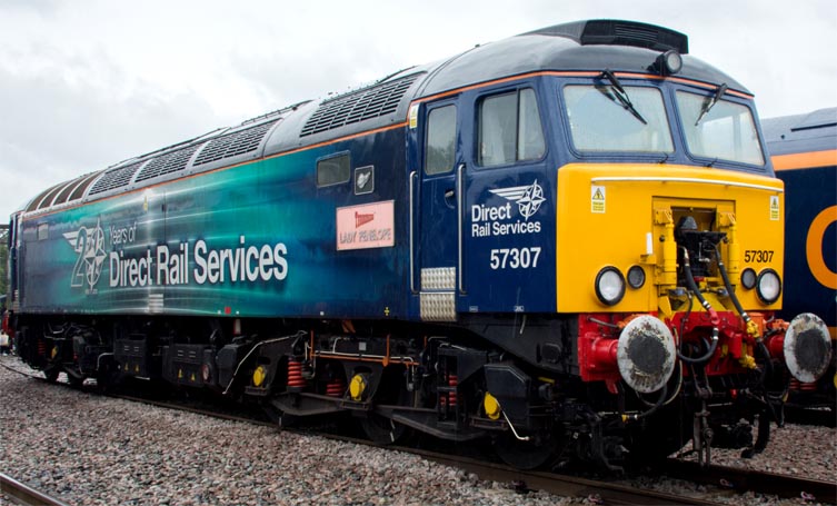 DRS Class 57307 Lady Penelope 