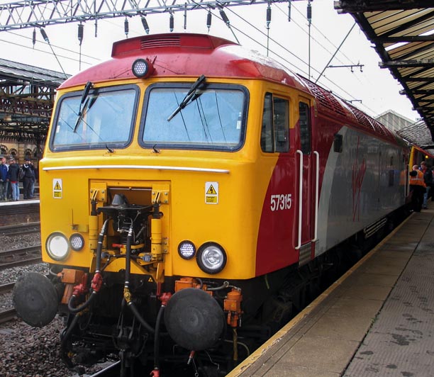 Virgin class 57315 'The Mole' 