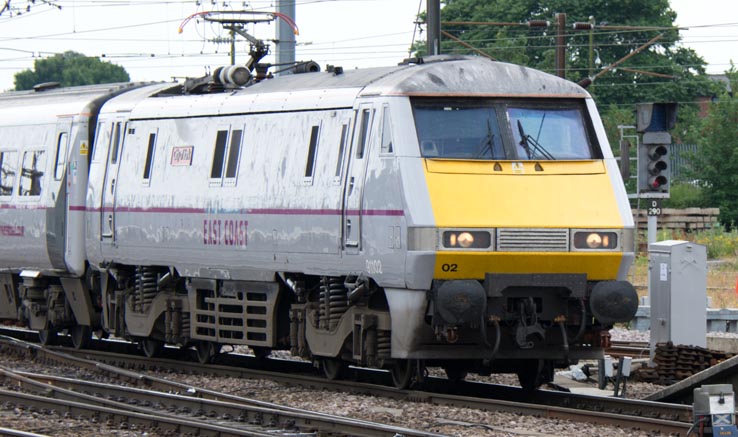 East Coast class 91102 City of York