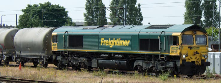 Freightliner class 66548 