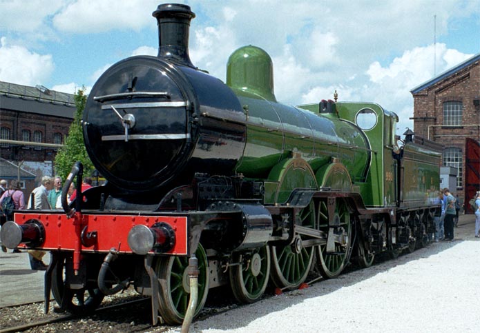 4-4-2 990 Henry Oakley at the Doncaster Open day in 2003