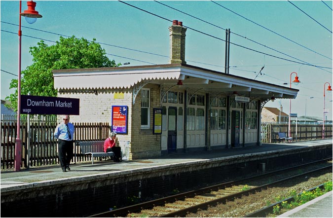 The Down Waiting Room at Downham Market railway station  The Down Waiting Room at Downham Market railway station