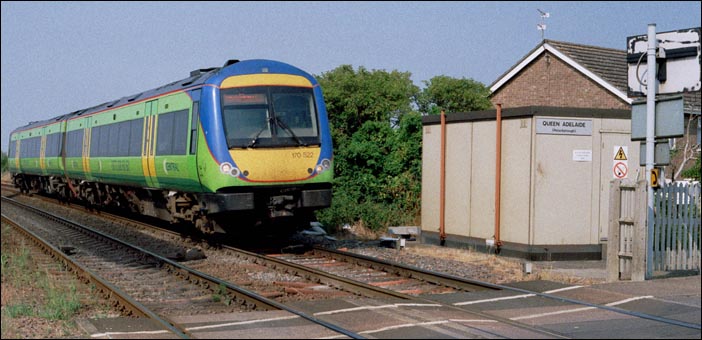 Central Trains class 170 552 at Queen Adelaide 