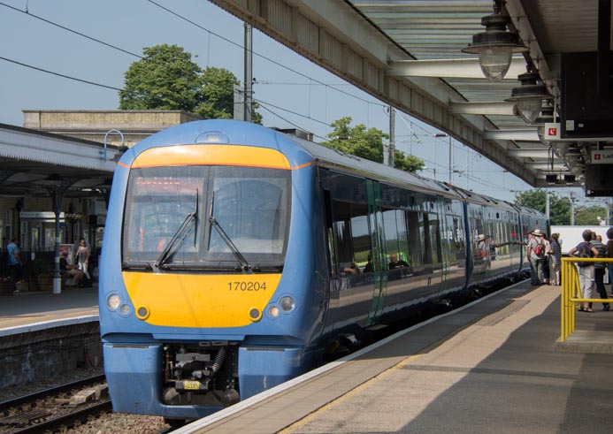 Greater Anglia class 170204 