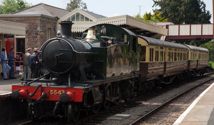 GWR 2-6-2T 5542 