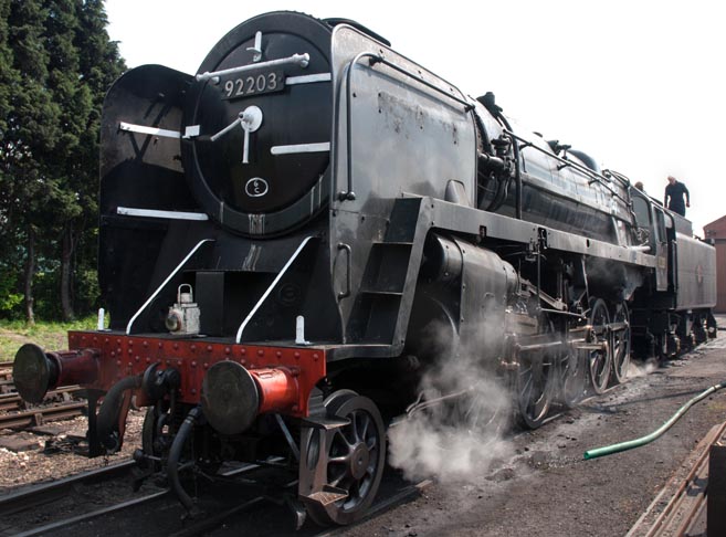 British Railways Standard class 2-10-0 9F number 92203 