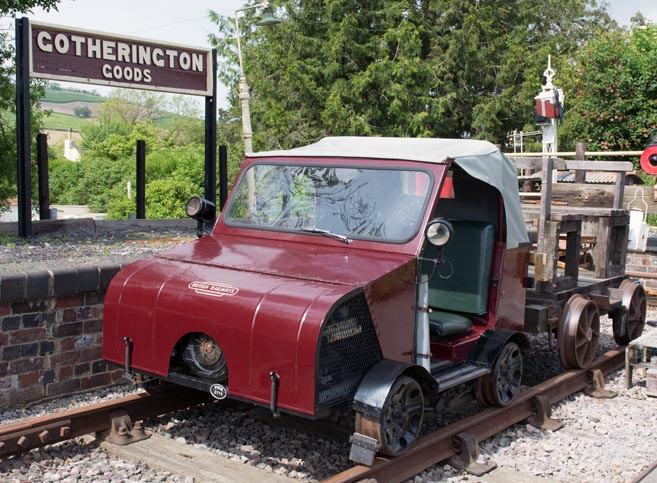 British Railways Wickmans PW trolley 