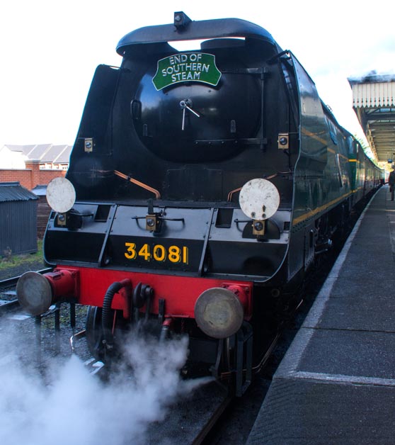 Britain class 4-6-2 no.34081 92 Squadron