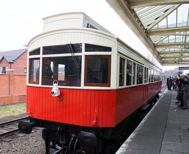 North Eastern Railway Petrol-Electric autocar  at GCR in 2020