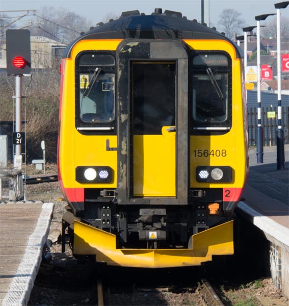 East Midland trains  class 156408 