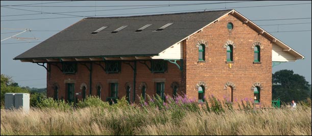 goods shed at Helpston 2009