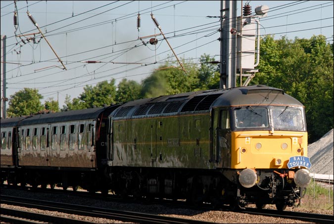 Class 47798 Prince William  was also at Hitchin on Saturday 23th May 2009 