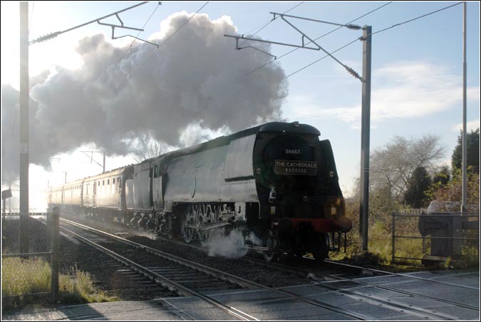 Tangmere at Holme crossing 