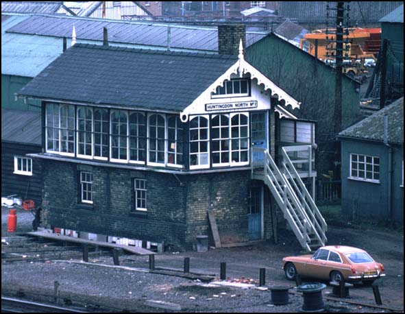 Huntingdon North no 2 signal box