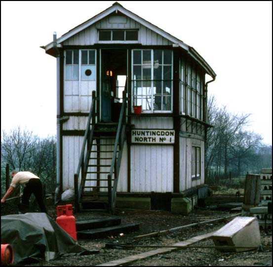 Huntingdon No1 signal box