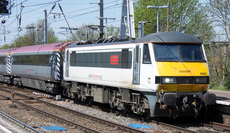 Greater Anglia Class 90005  Greater Anglia Class 90005