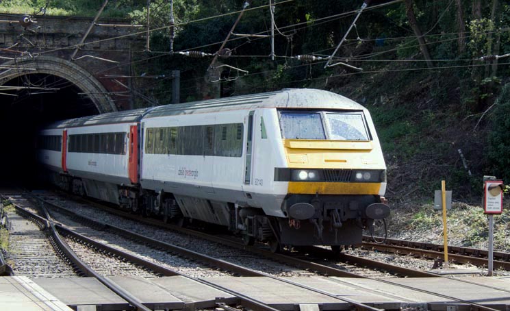 Greater Anglia DVT 82143 on a Norwich train  Greater Anglia DVT 82143 on a Norwich train