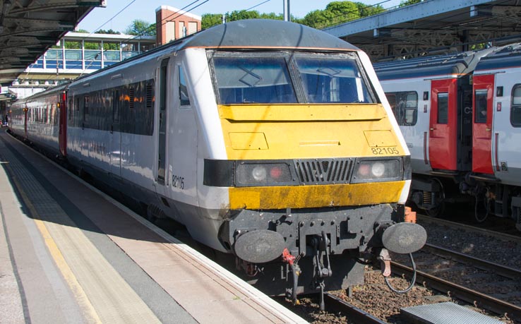 Greater Anglia DVT 82105 