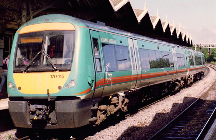 Midland Mainline class 170115  Midland Mainline class 170115