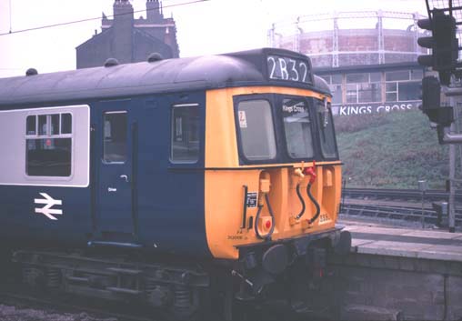 Head codes were still in use on the Class 312 EMU at Kings Cross