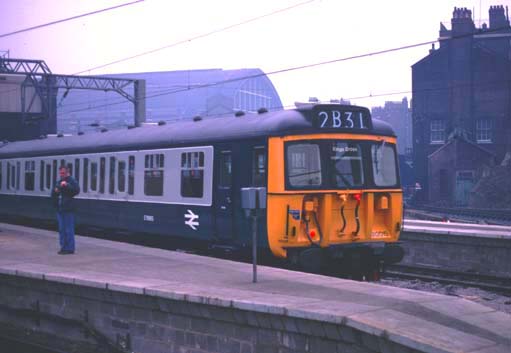 Class 312 EMU at Kings Cross