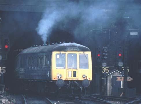 This DMU was going into the tunnels at Kings Cross  to make yet more fumes.
