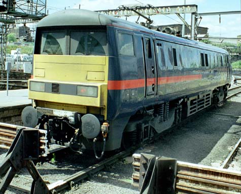 A spare GNER class 91 in 2004 at Kings Cross A spare GNER class 91 in 2004 at Kings Cross