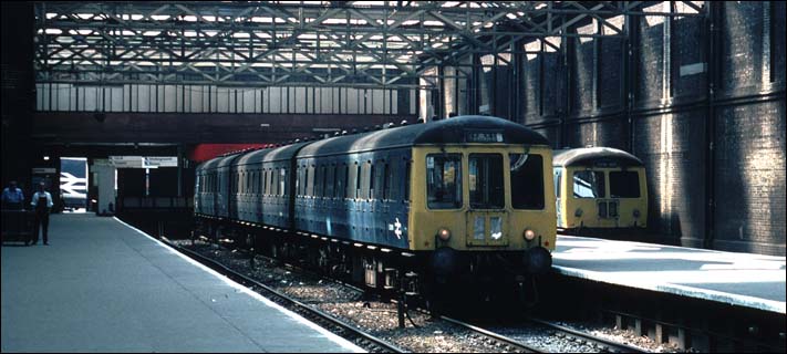 Kings Cross Suburban station in BR days was a very quite place during the day Kings Cross Suburban station  in BR days