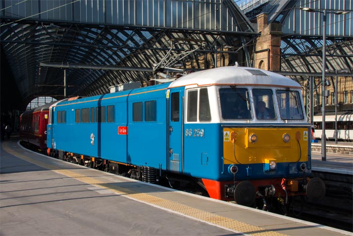 Class 86 259 on Saturday 19th May 2018 