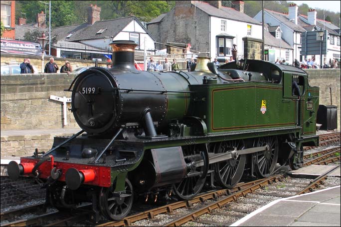 Great Western Railway 2-6-2T number 5199 