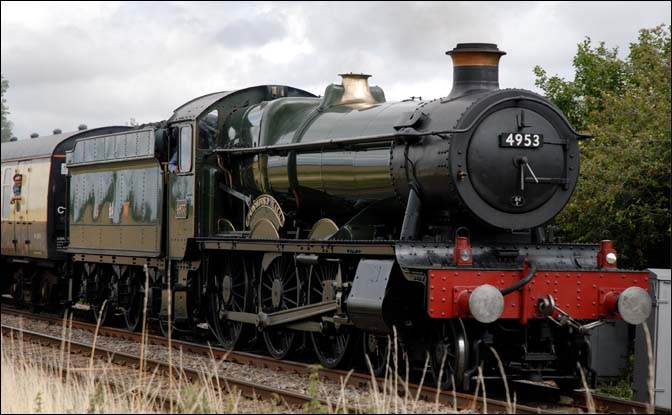 GWR 4953 Pitchford Hall at Langham 2009