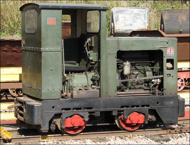 Ruston Hornby No.27 at Stonehenge Works