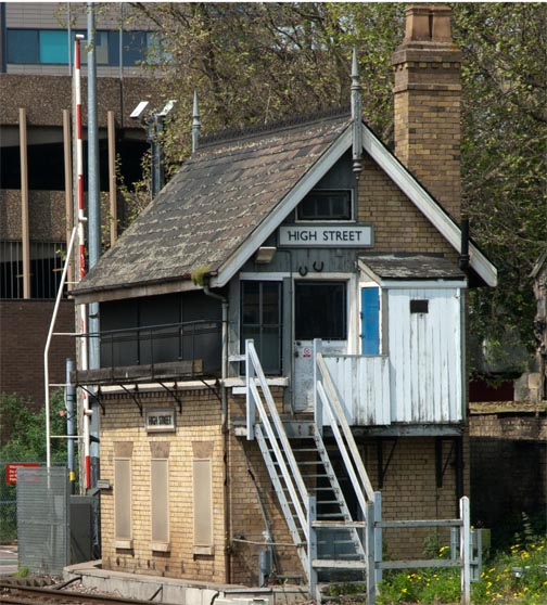 High Street signal box in 2012